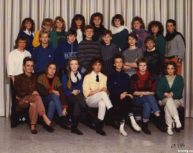 Як виглядали школярі середини 80х (9 фото)