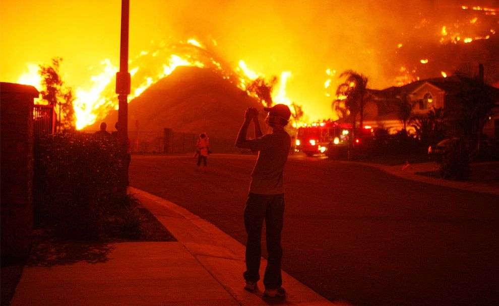Пожежі в Каліфорнії (35 фото)