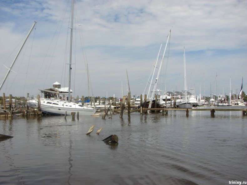 Яхти-жертви урагану Айк (33 фото)