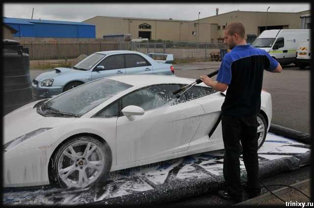 Як по-справжньому помити Lamborghini Gallardo (182 фото)