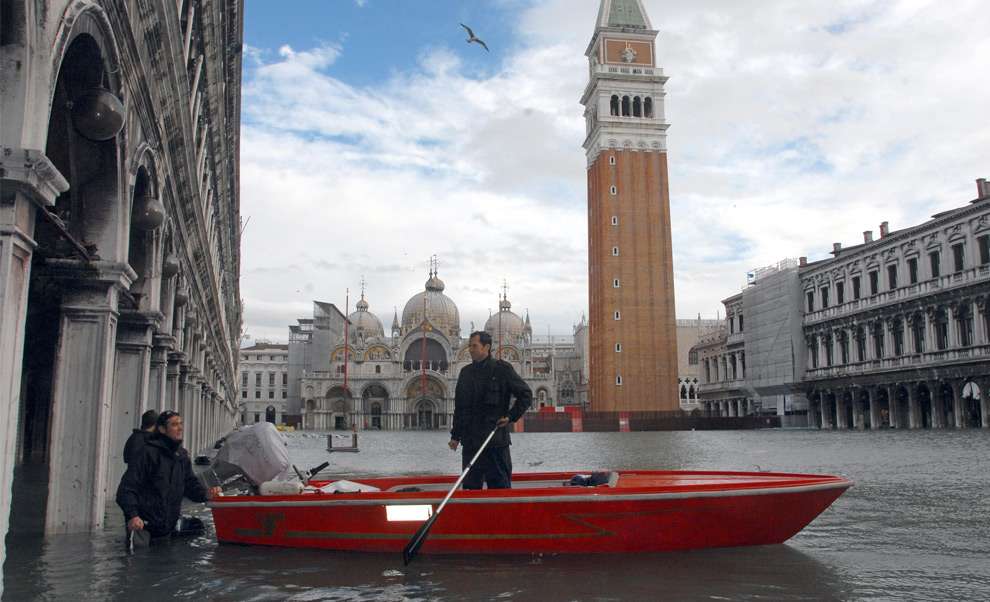Венеція під водою. Частина 2 (25 фото)