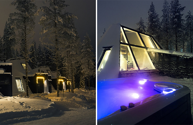 В Финляндии появился отель для наблюдения за северным сиянием Разное