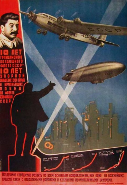 Авиационные плакаты 