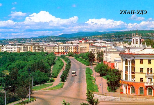 Улан-Удэ в 1988 году 