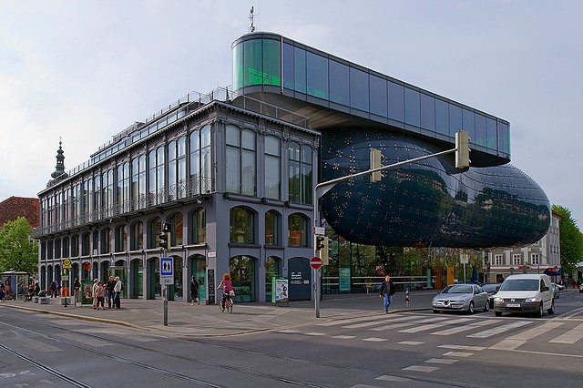 Музей Кунстхаус в Граце, Австрия авиатур