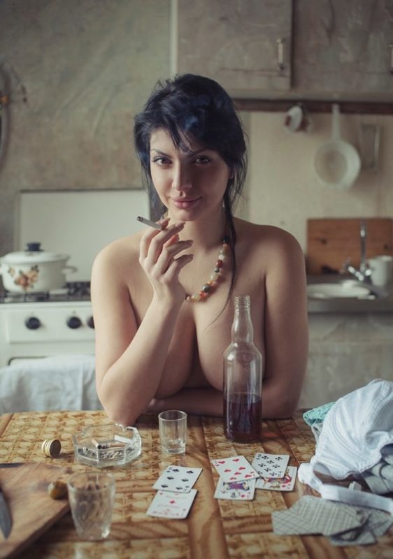 Женская чувственность в снимках гения эротической фотографии Давида Дубницкого 
