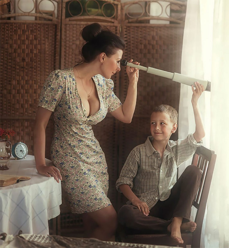 Женская чувственность в снимках гения эротической фотографии Давида Дубницкого 