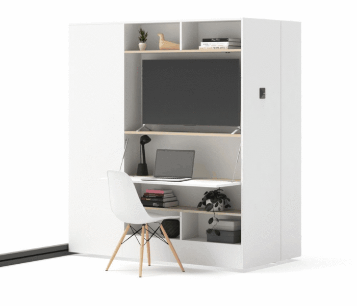 Шкаф с кроватью – игровой автомат для маленьких квартир кровать
