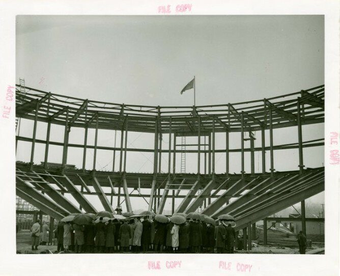 Возведение и демонтаж советского павильона на Всемирной выставке 1939 г. в Нью-Йорке 