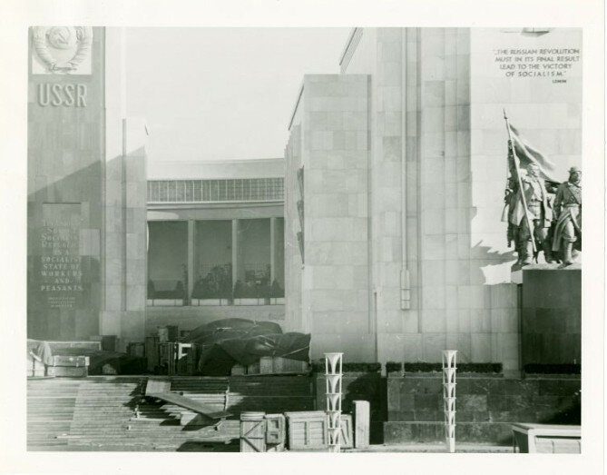 Возведение и демонтаж советского павильона на Всемирной выставке 1939 г. в Нью-Йорке 