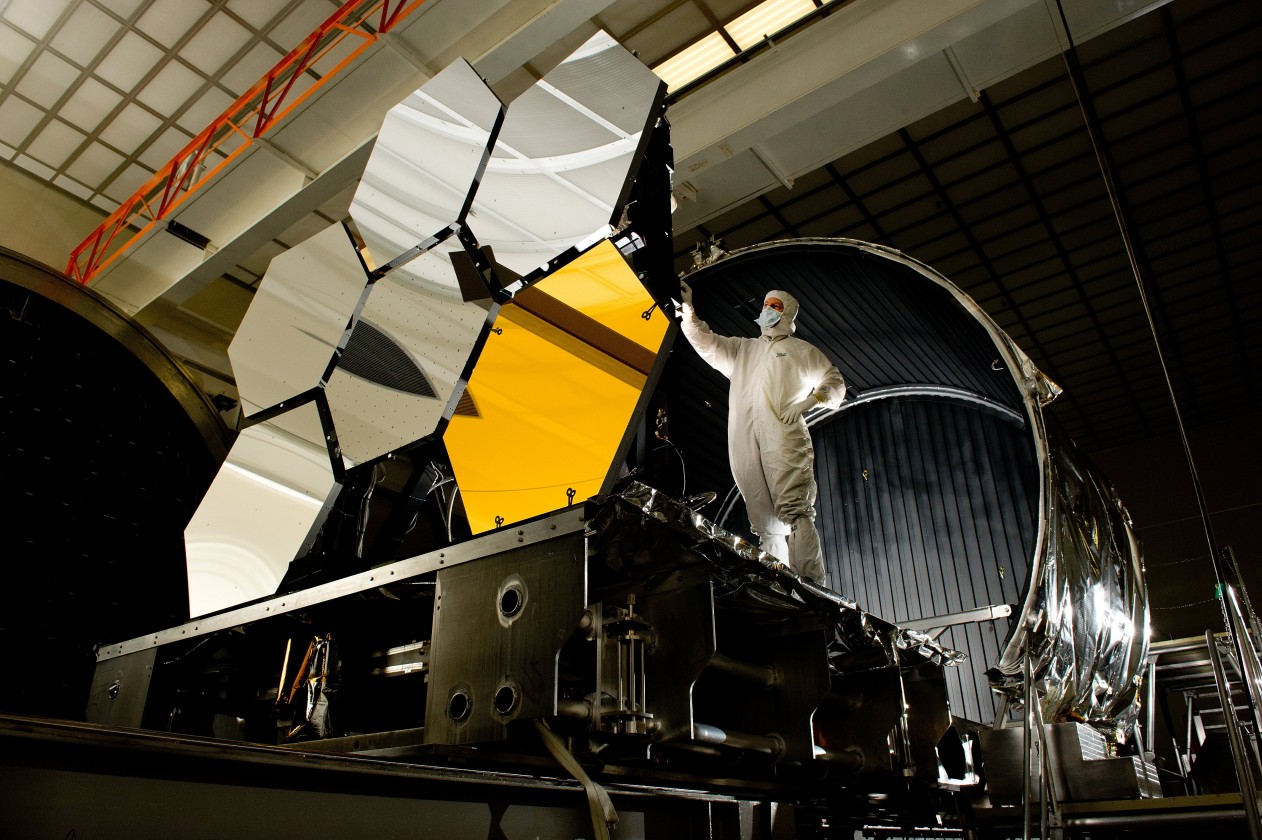 Как создавали телескоп «Джеймс Уэбб» техника