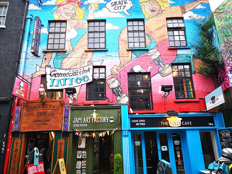 Дублин. Что рисуют на стенах уличные художники? авиатур
