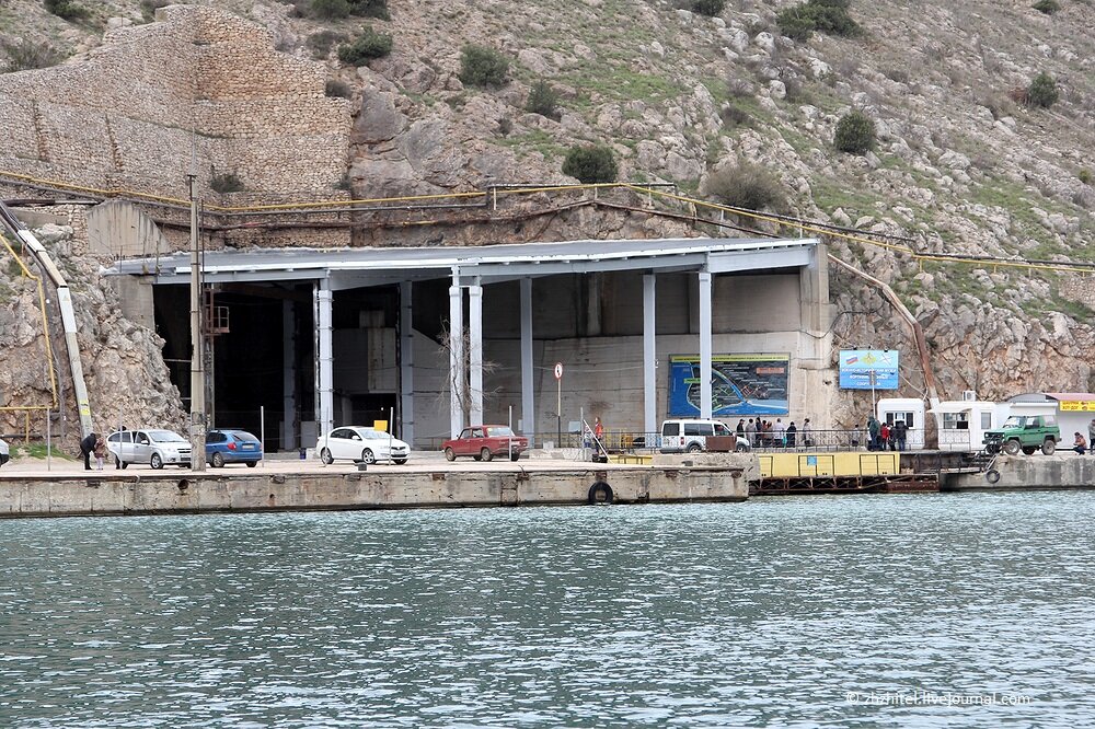 Секретное метро для подводных лодок в Крыму Балаклава
